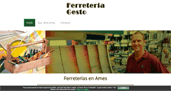 Desktop Screenshot of ferreteriagesto.net