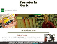 Tablet Screenshot of ferreteriagesto.net